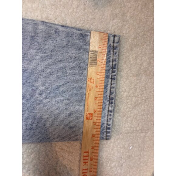 PacSun Light Blue Flower Graphic Front & Back Boho Boyfriend Jeans Women’s  30 - Picture 14 of 14